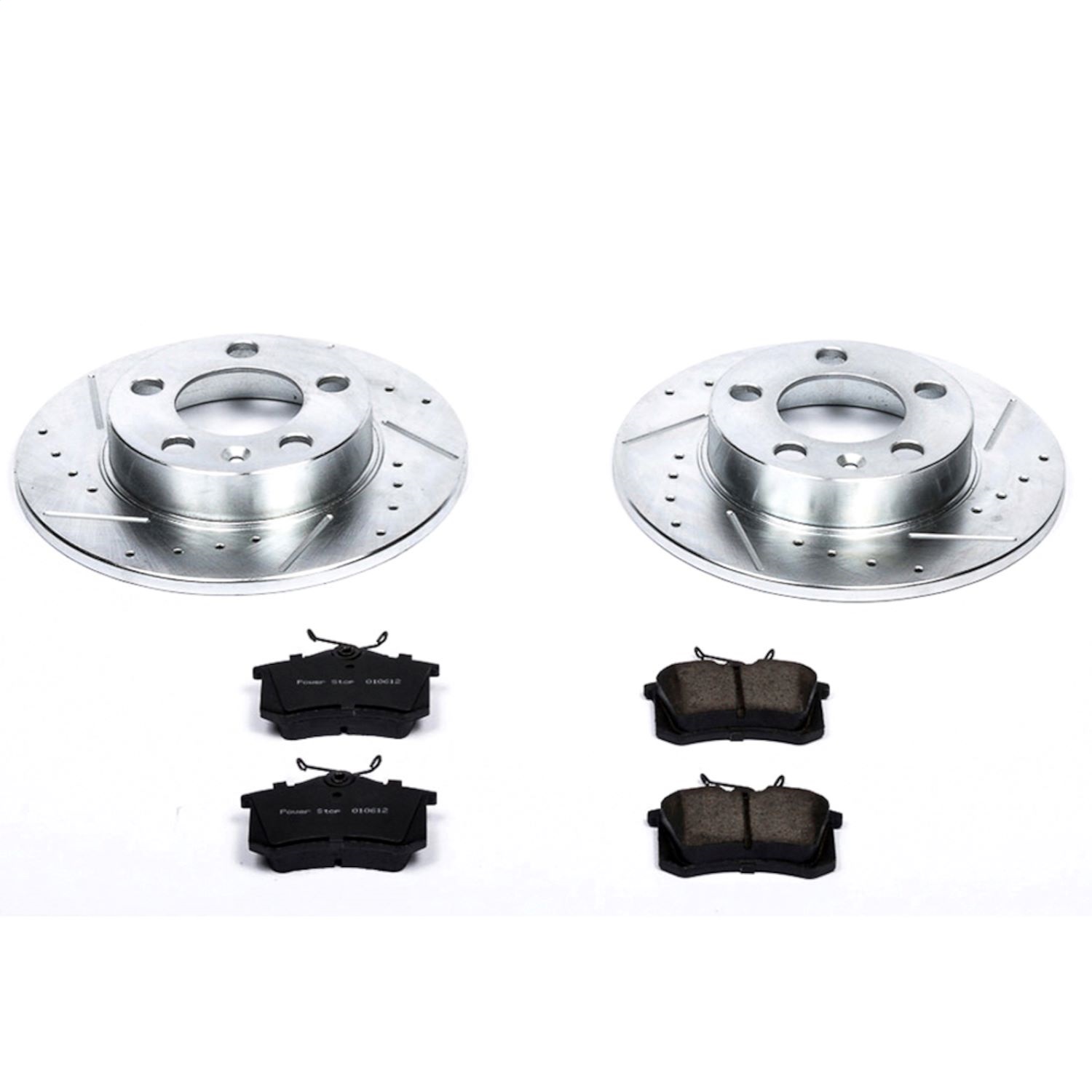 Power Stop - K848 - Rear - Disc Brake Pad and Rotor Kit