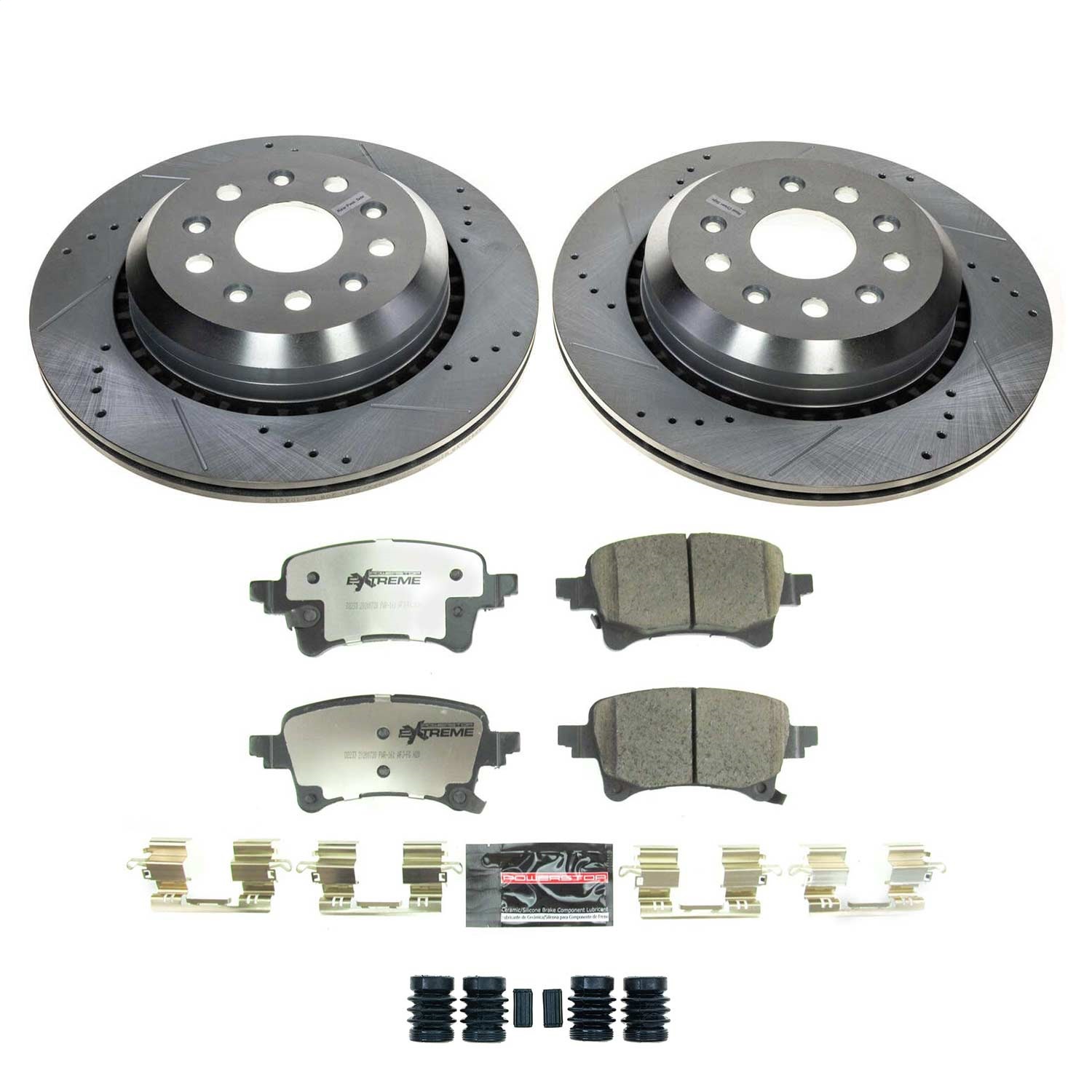 Power Stop - K8490-36 - Rear - Disc Brake Pad and Rotor Kit