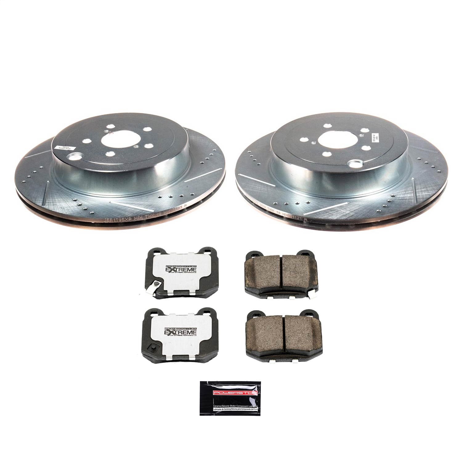 Power Stop - K8494-26 - Rear - Disc Brake Pad and Rotor Kit