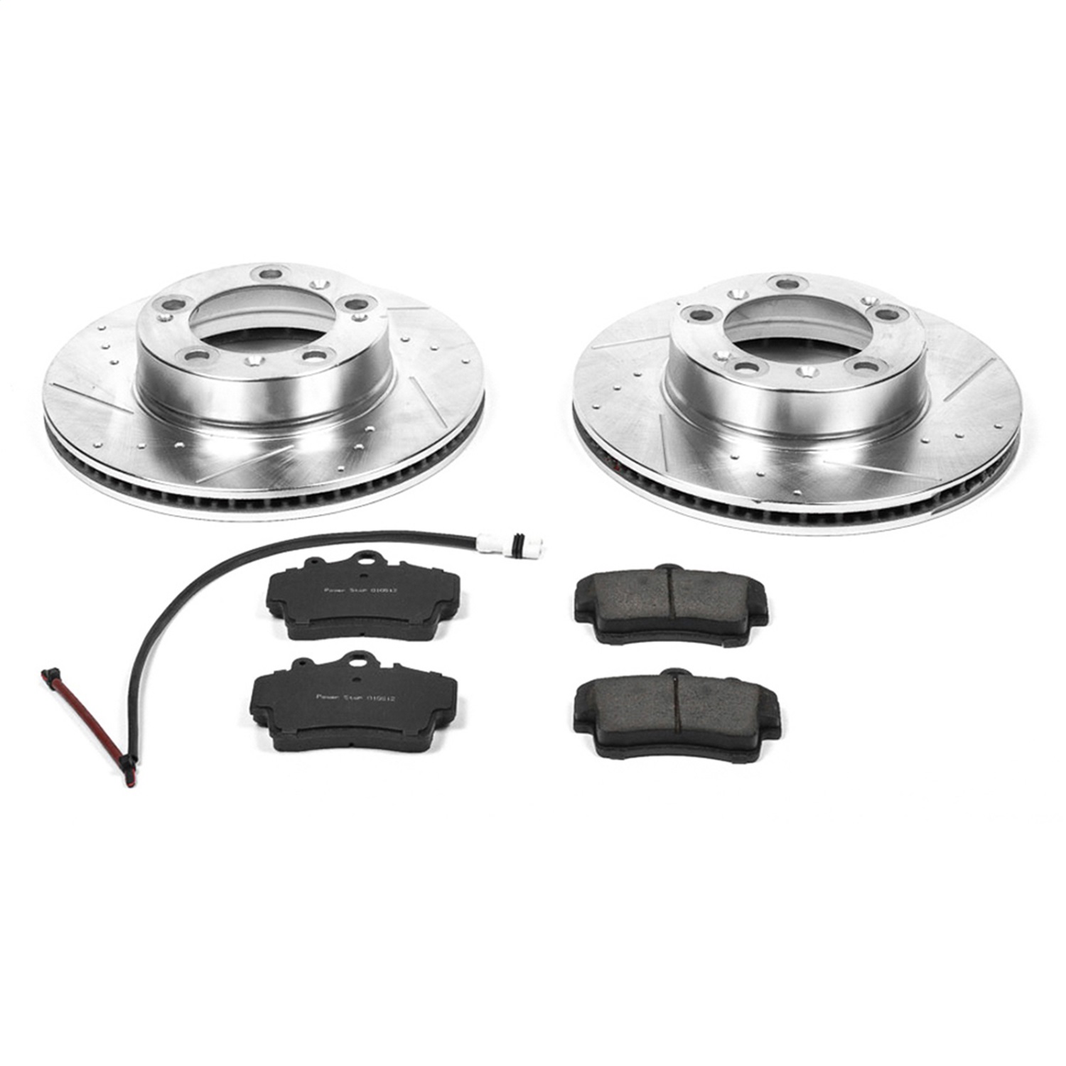 Power Stop - K850 - Front - Disc Brake Pad and Rotor Kit