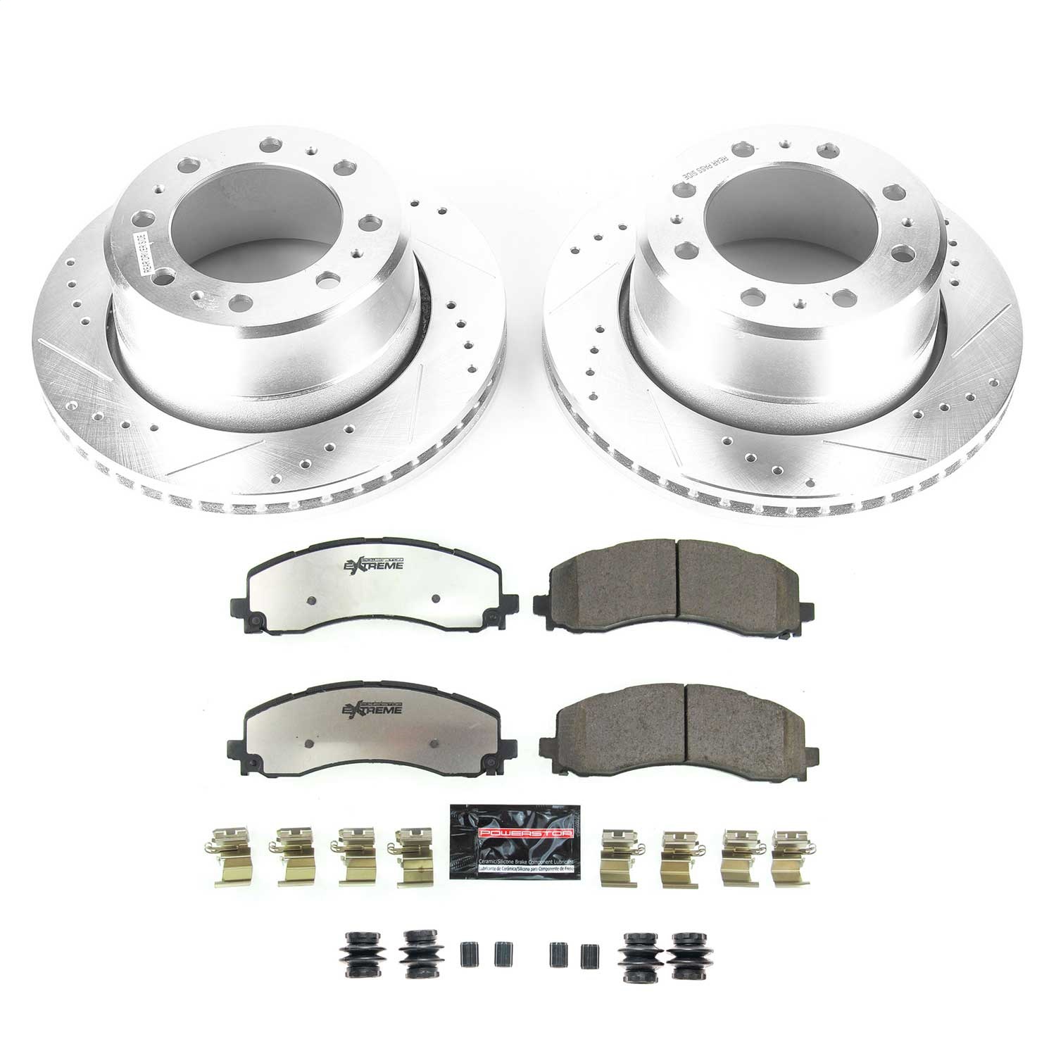 Power Stop - K8637-36 - Rear - Disc Brake Pad and Rotor Kit