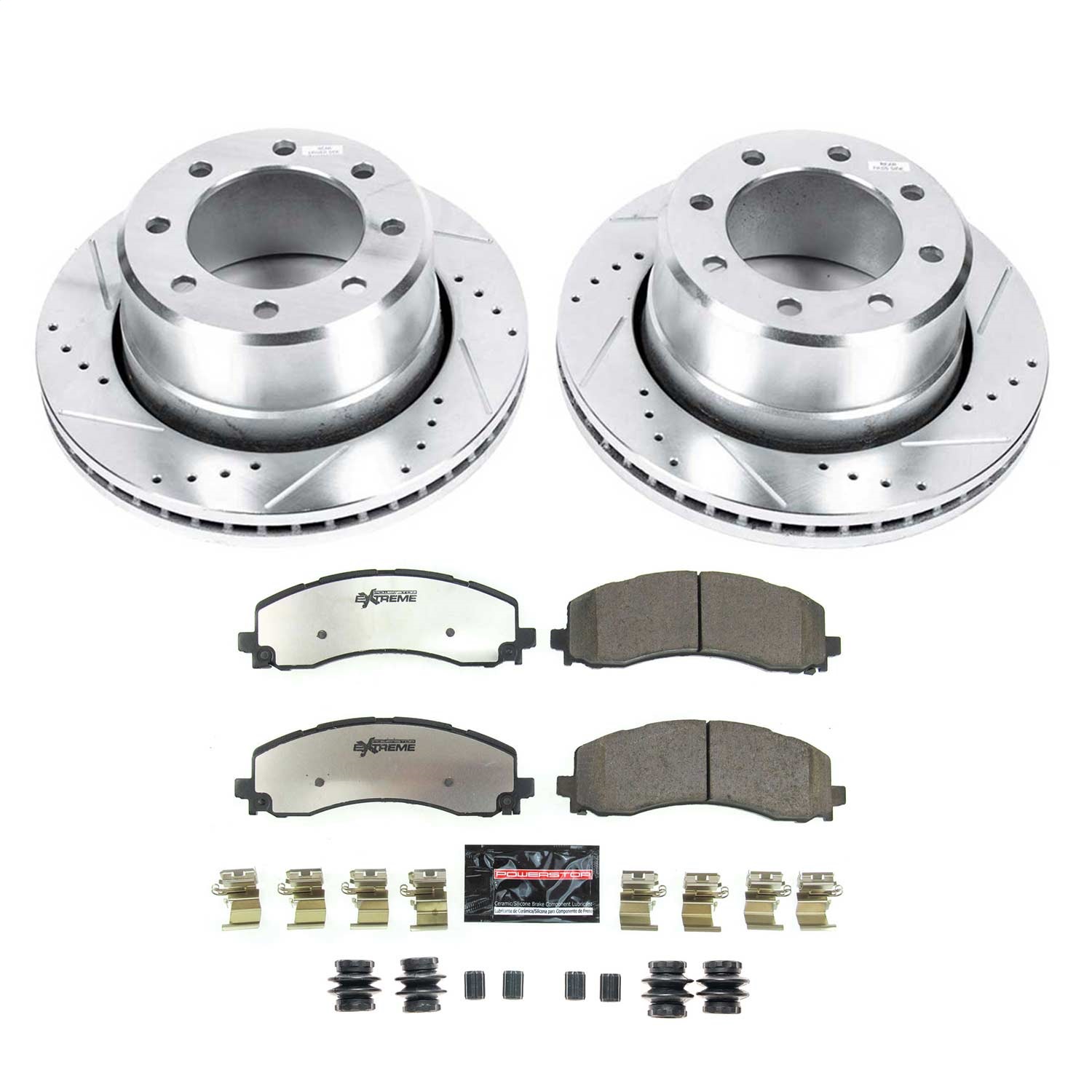 Power Stop - K8641-36 - Rear - Disc Brake Pad and Rotor Kit
