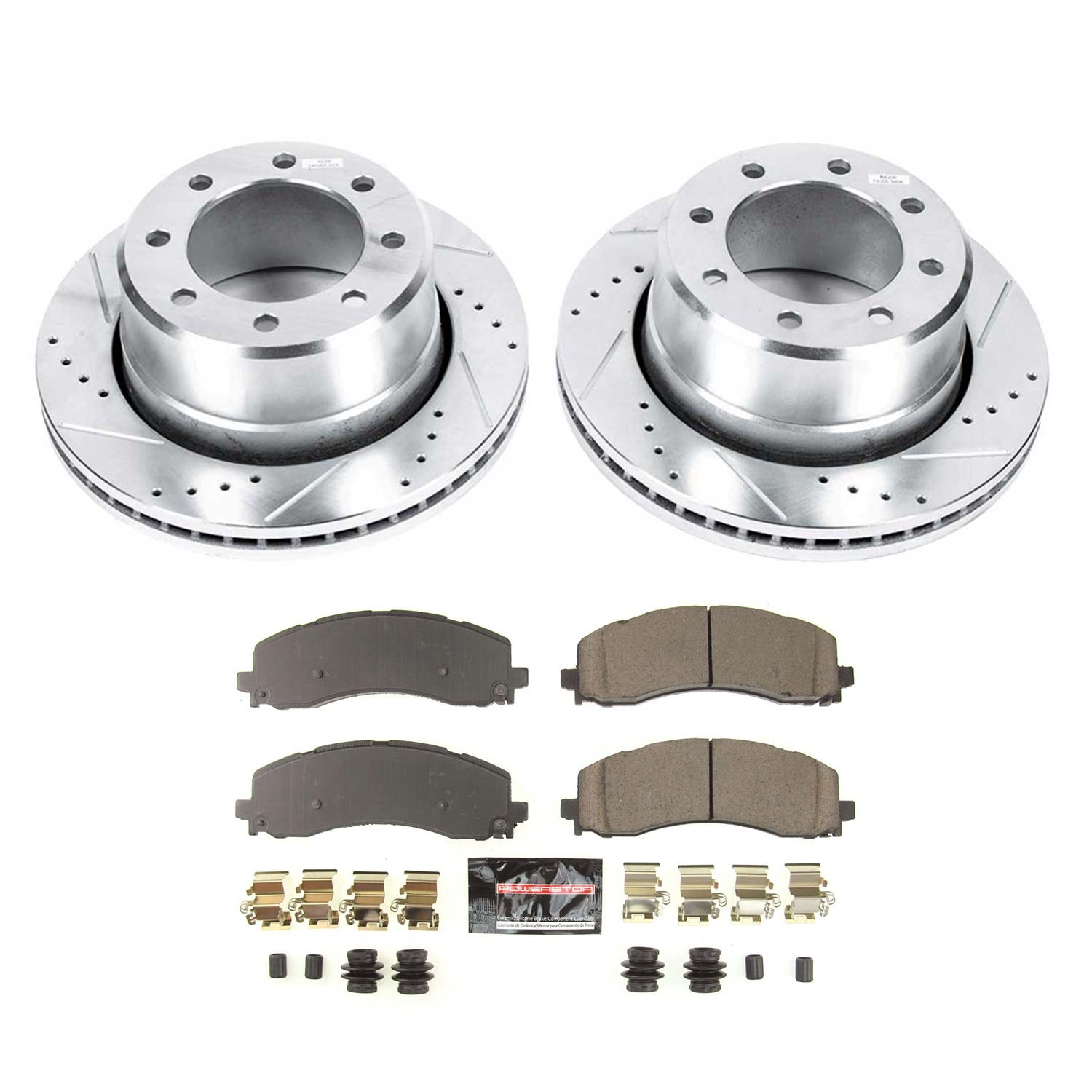 Power Stop - K8641 - Rear - Disc Brake Pad and Rotor Kit