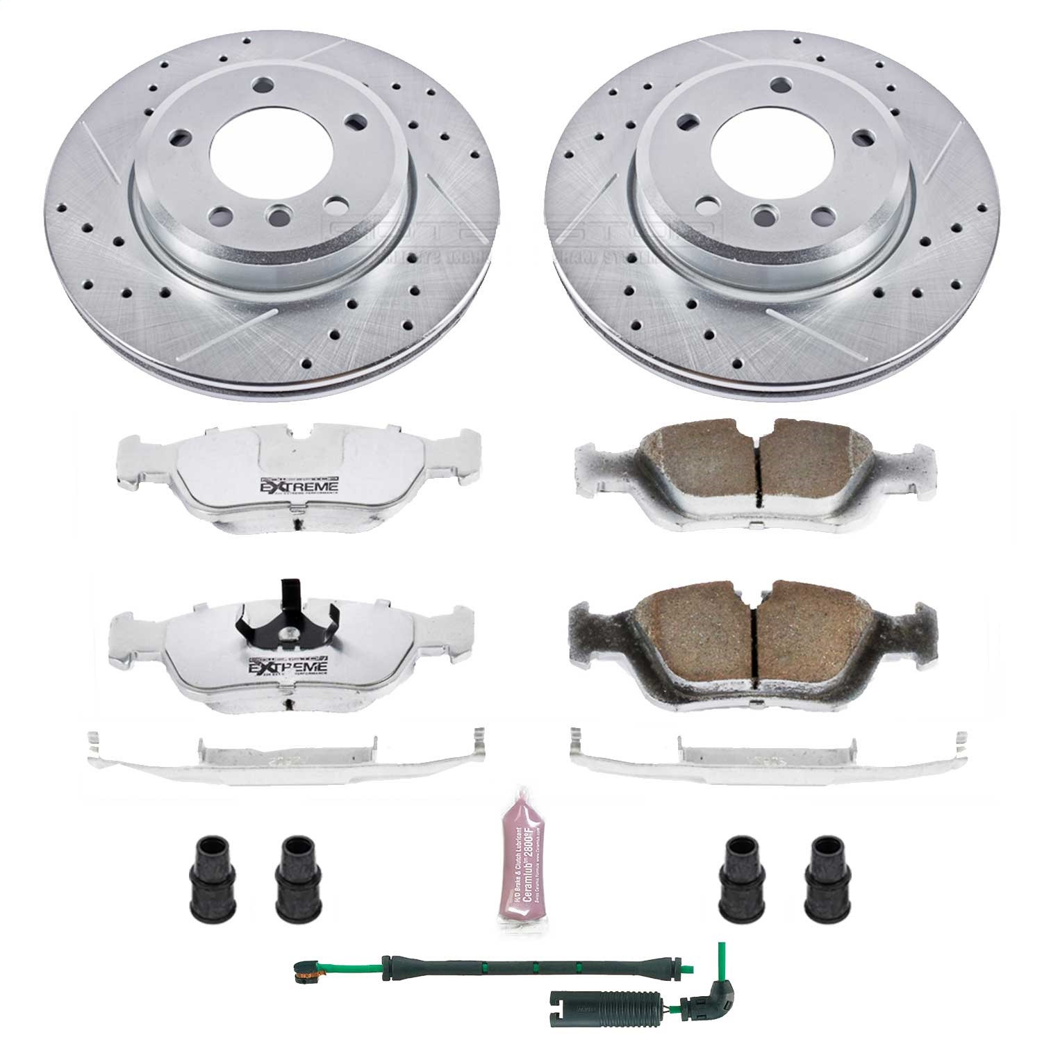Power Stop - K868-26 - Front - Disc Brake Pad and Rotor Kit