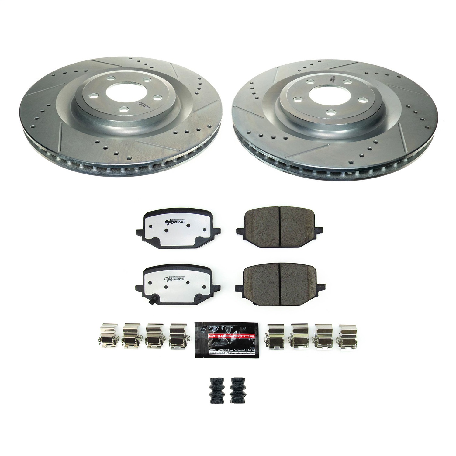 Power Stop - K8682-36 - Rear - Disc Brake Pad and Rotor Kit