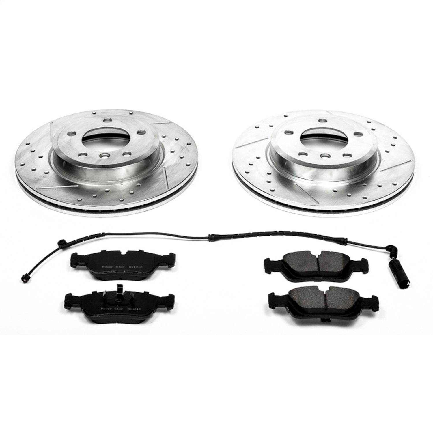 Power Stop - K869 - Front - Disc Brake Pad and Rotor Kit