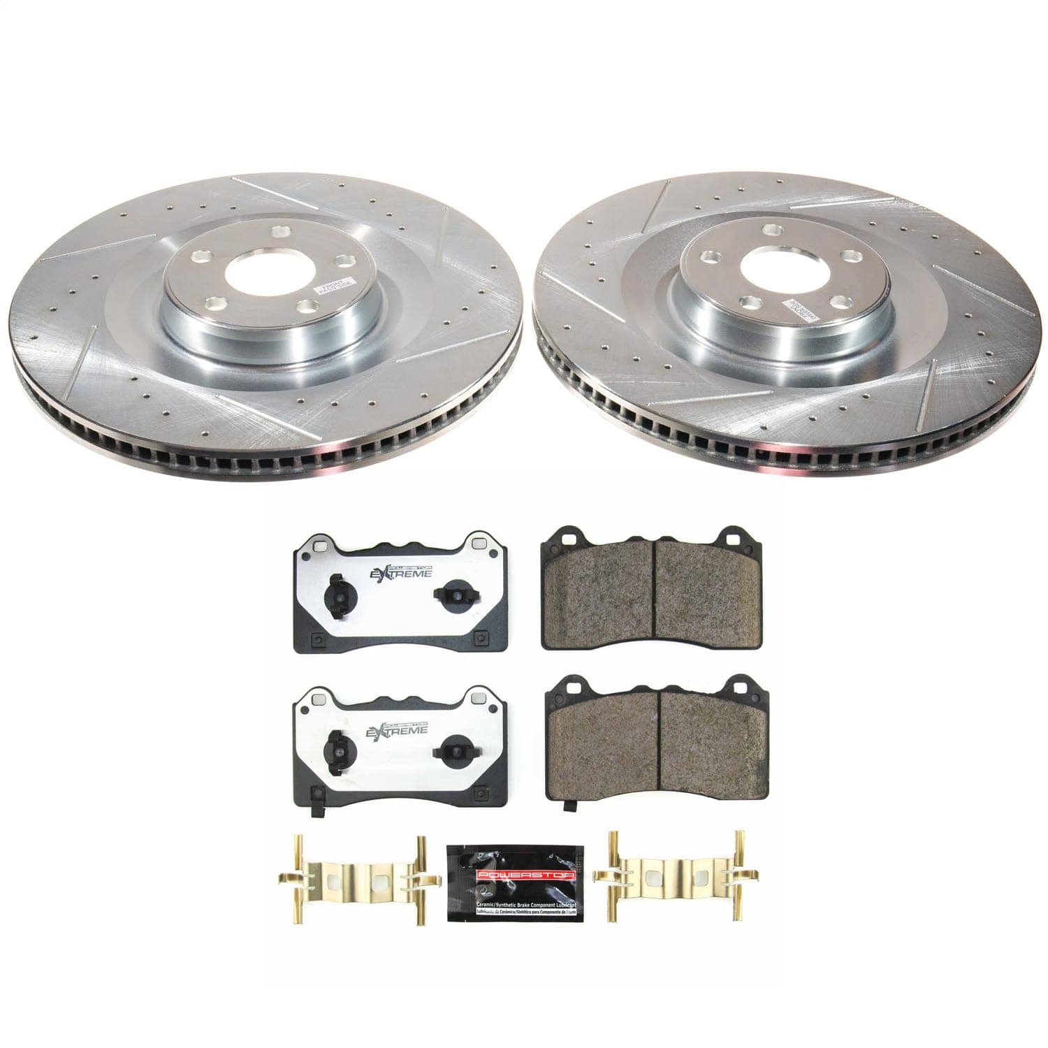 Power Stop - K8745-26 - Front - Disc Brake Pad and Rotor Kit