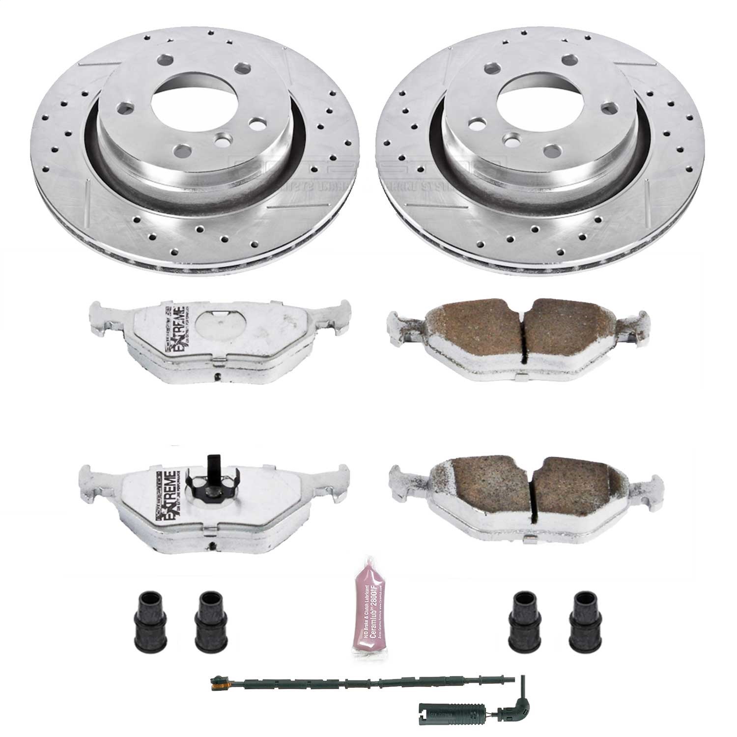 Power Stop - K877-26 - Rear - Disc Brake Pad and Rotor Kit