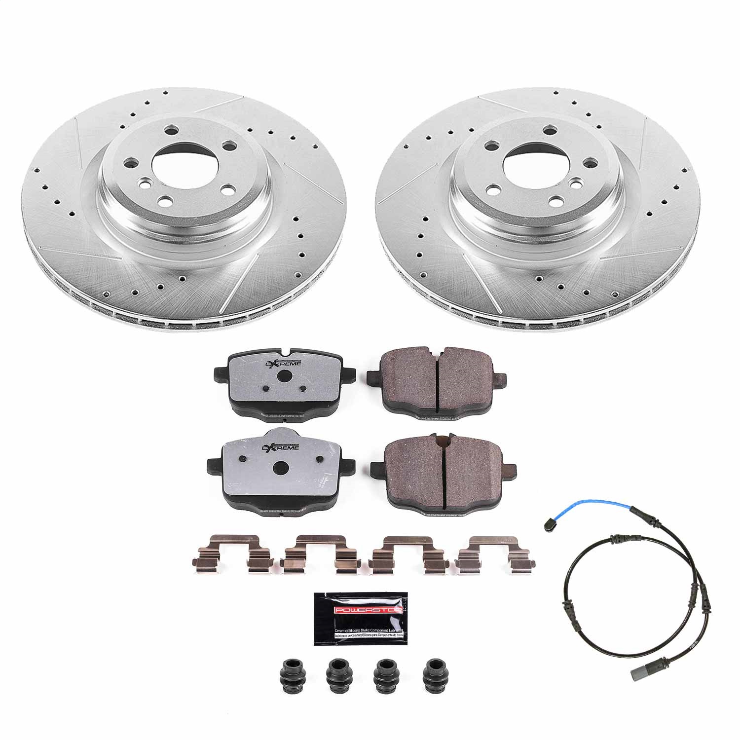 Power Stop - K8775-26 - Rear - Disc Brake Pad and Rotor Kit