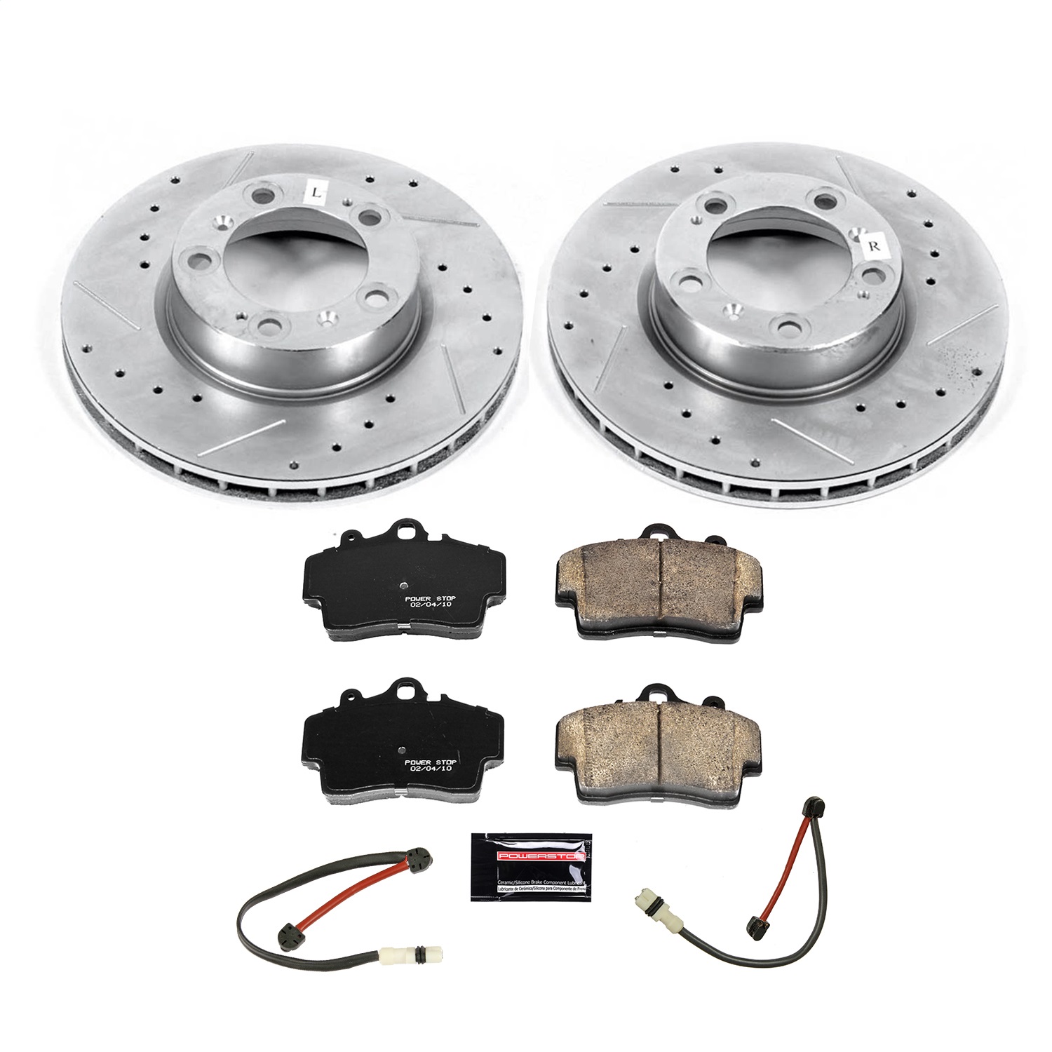Power Stop - K8822 - Front - Disc Brake Pad and Rotor Kit