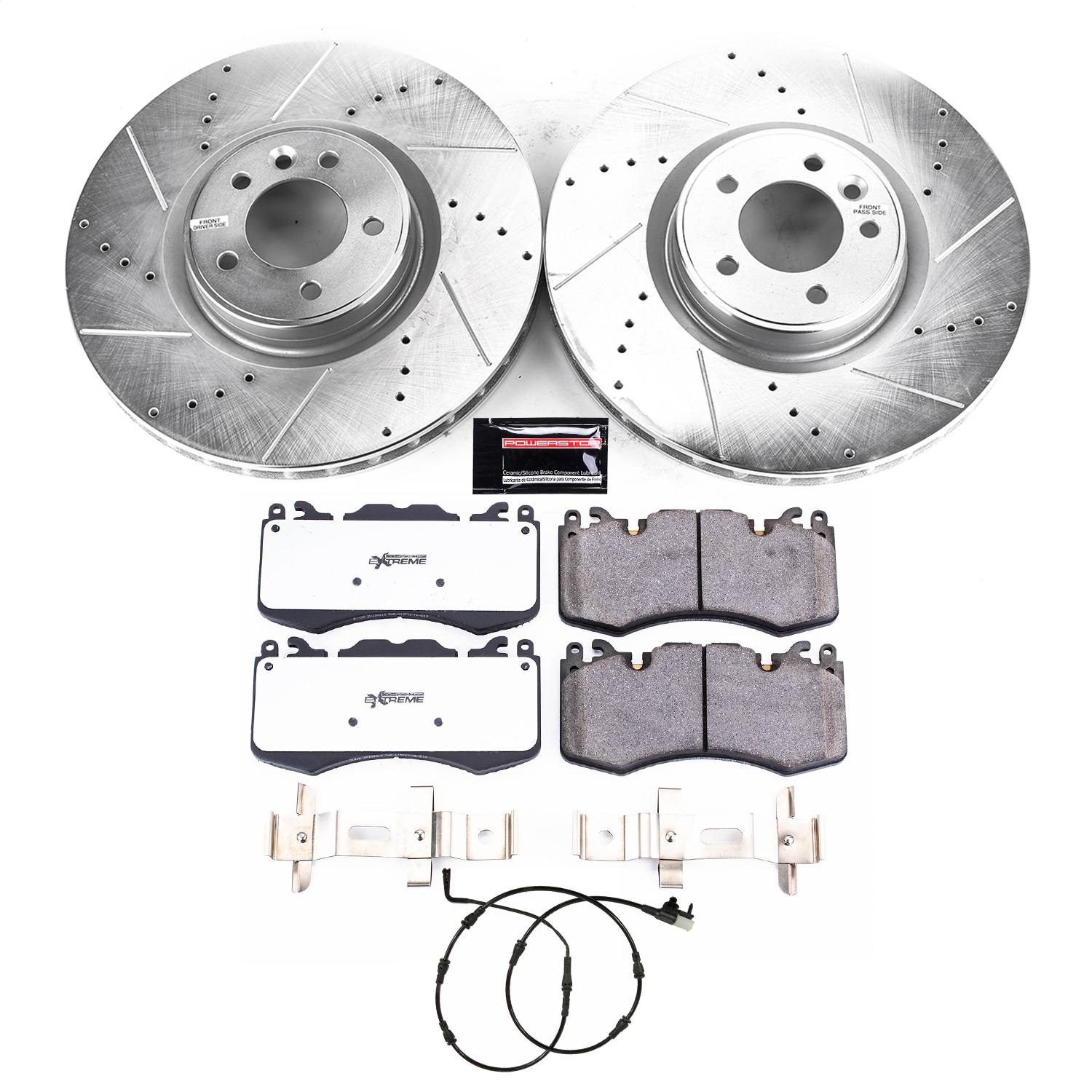 Power Stop - K8826-36 - Front - Disc Brake Pad and Rotor Kit