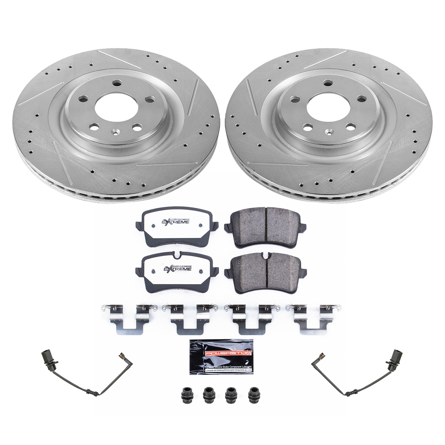 Power Stop - K8850-26 - Rear - Disc Brake Pad and Rotor Kit