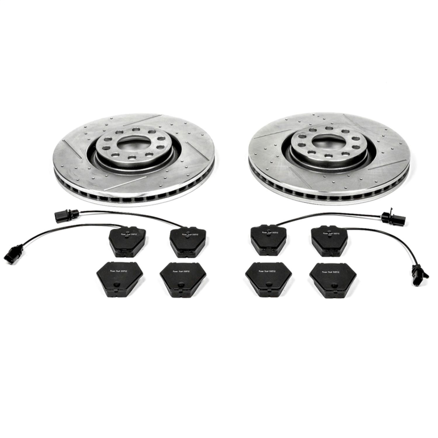 Power Stop - K886 - Front - Disc Brake Pad and Rotor Kit
