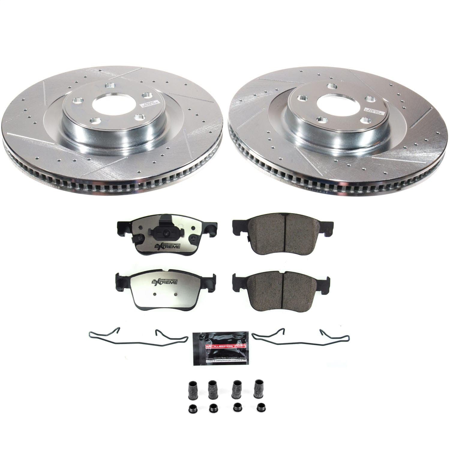 Power Stop - K8926-36 - Front - Disc Brake Pad and Rotor Kit