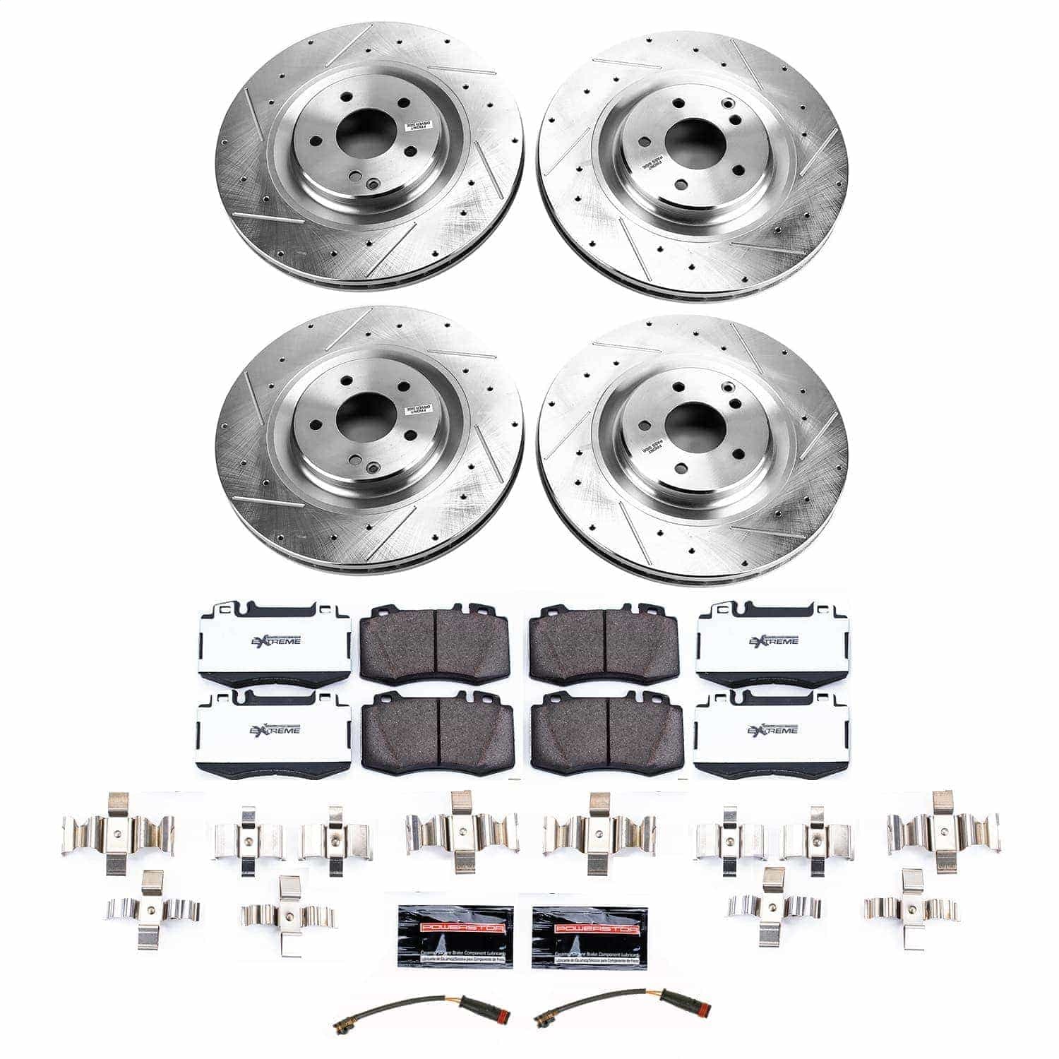 Power Stop - K9078-26 - Front - Disc Brake Pad and Rotor Kit