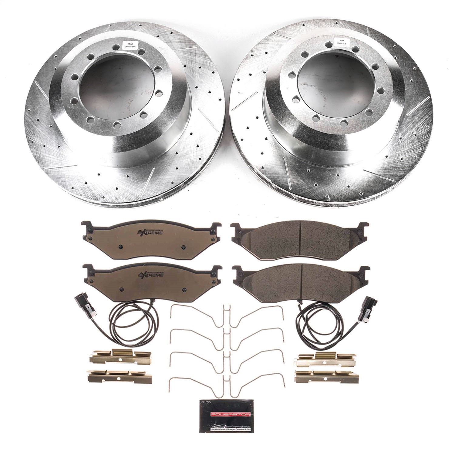 Power Stop - K9114-36 - Front and Rear - Disc Brake Pad and Rotor Kit