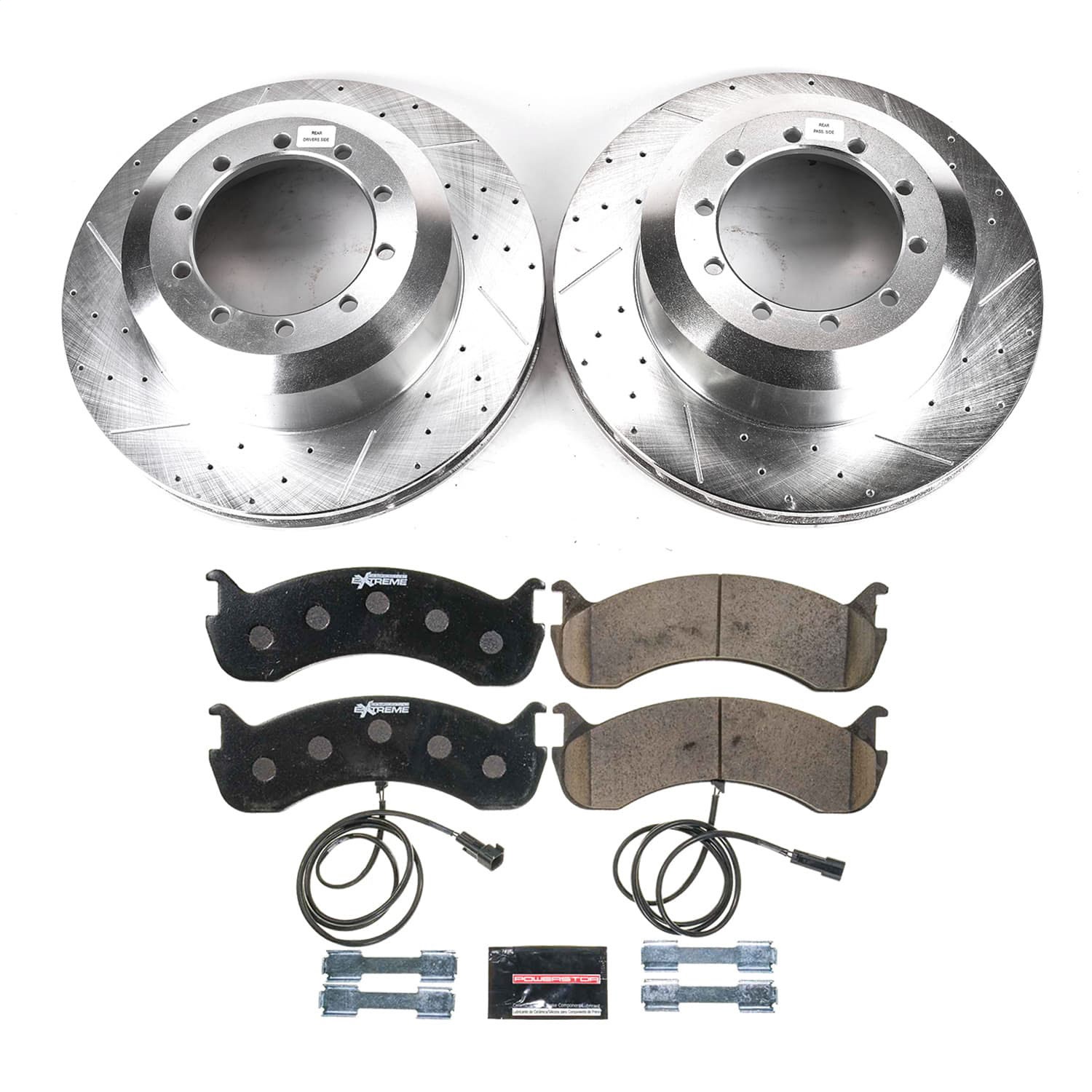 Power Stop - K9117-36 - Front - Disc Brake Pad and Rotor Kit