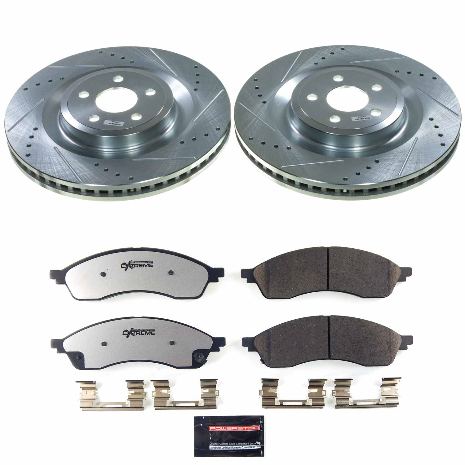 Power Stop - K9201-36 - Front - Disc Brake Caliper Set