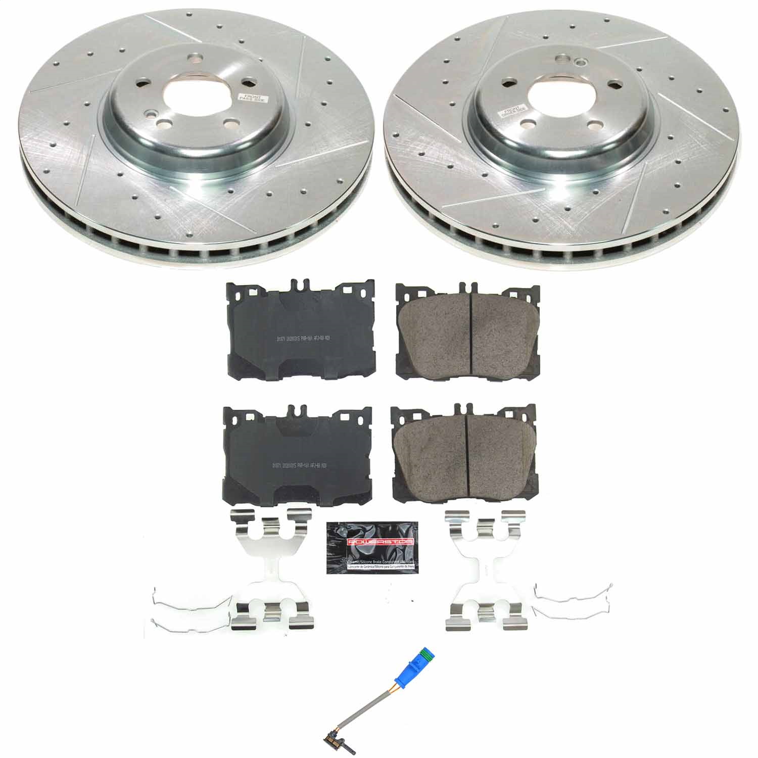 Power Stop - K9260 - Front - Disc Brake Pad and Rotor Kit