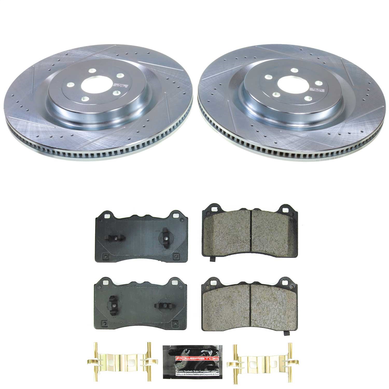Power Stop - K9265 - Front - Disc Brake Pad and Rotor Kit