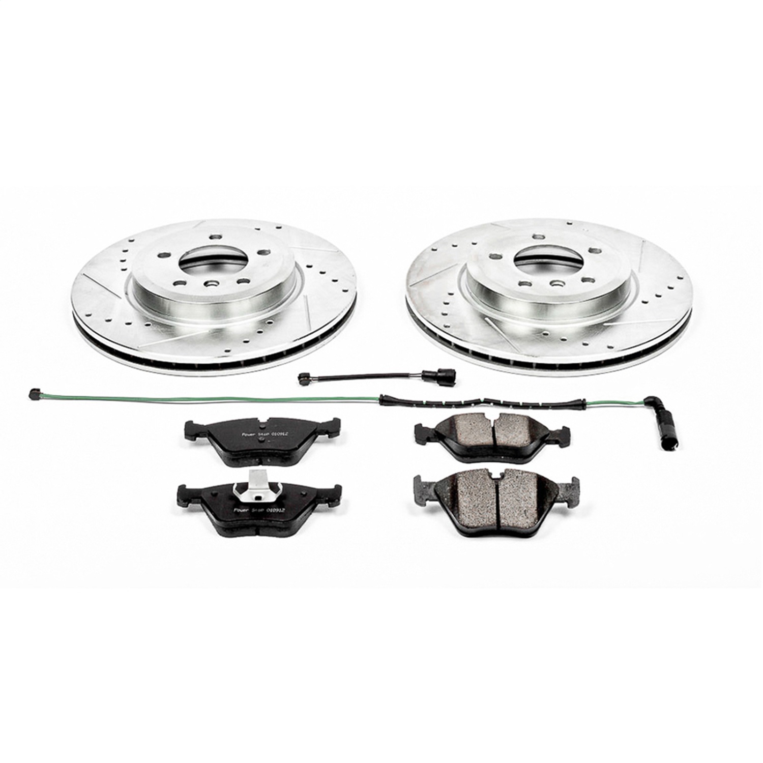 Power Stop - K933 - Front - Disc Brake Pad and Rotor Kit