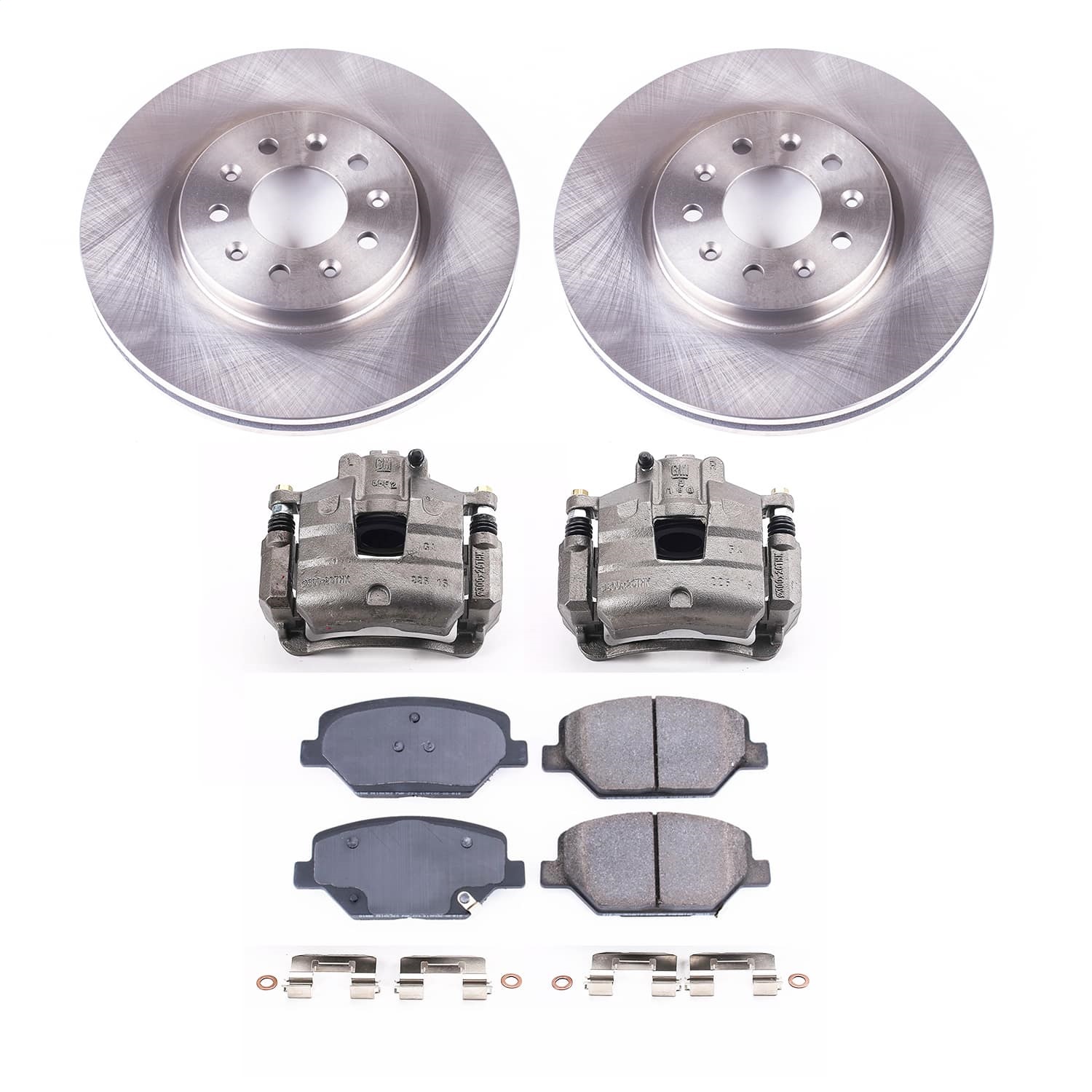Power Stop - KCOE7661B - Front - Disc Brake Pad and Rotor Kit