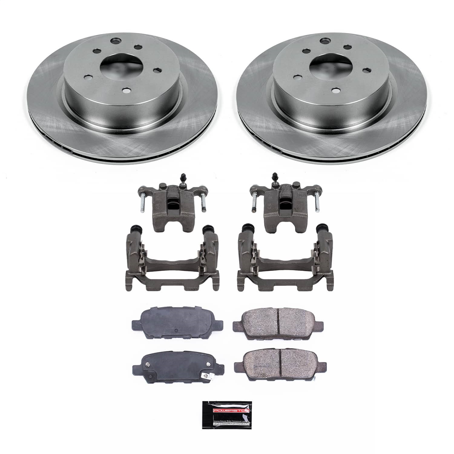 Power Stop - KCOE9064 - Rear - Disc Brake Pad and Rotor Kit