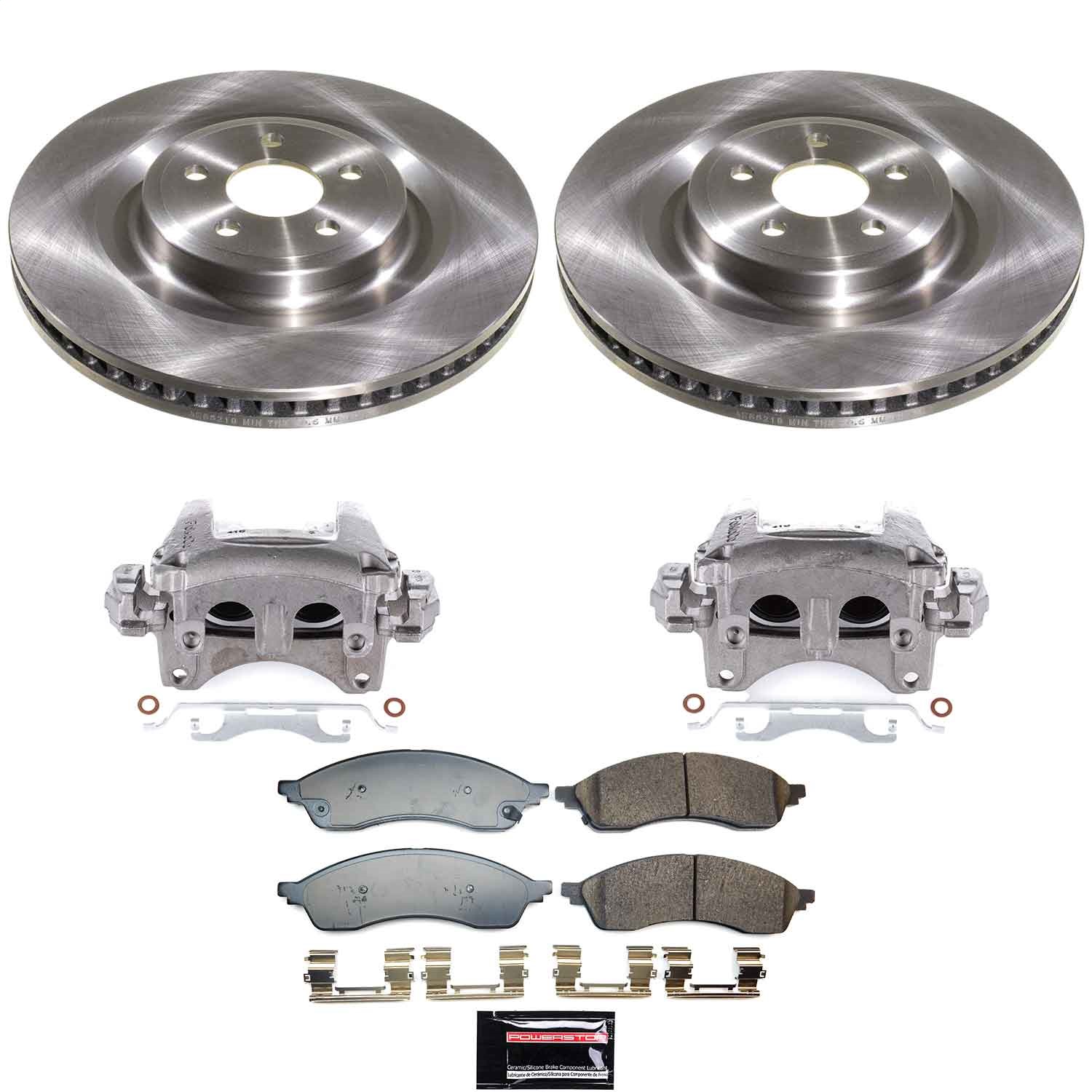 Power Stop - KCOE9201 - Front - Disc Brake Caliper Set