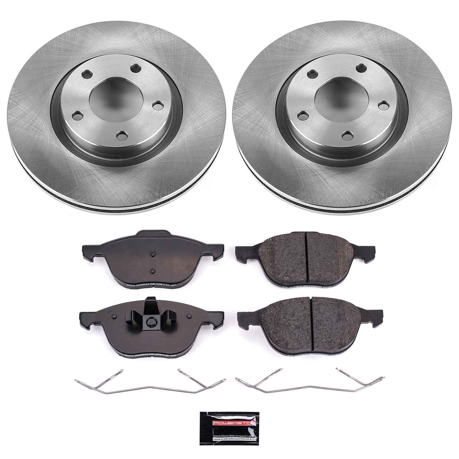 Power Stop - KOE125 - Front - Disc Brake Pad and Rotor Kit