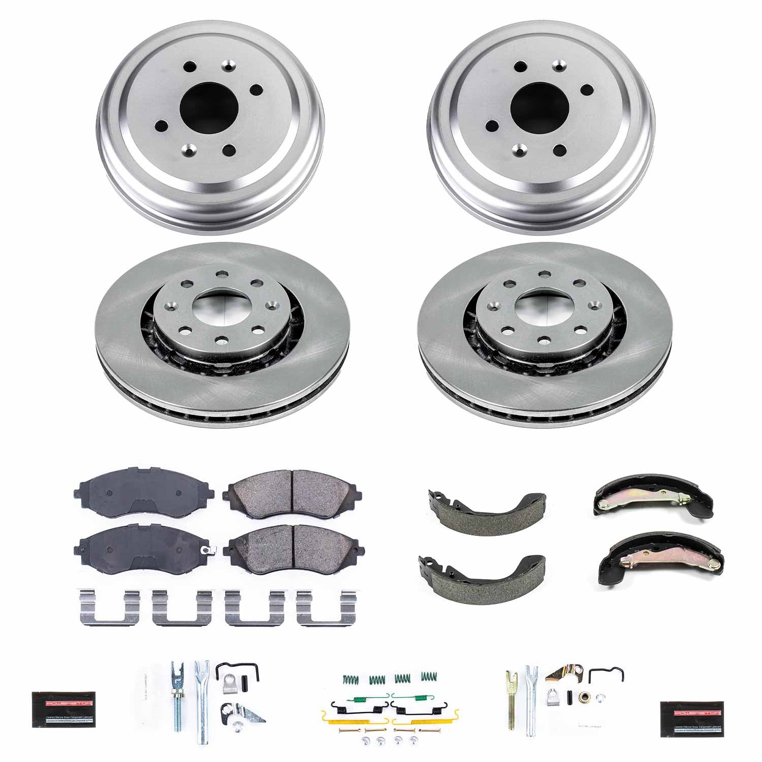 Power Stop - KOE15234DK - Complete Vehicle Disc/Drum Brake Kit