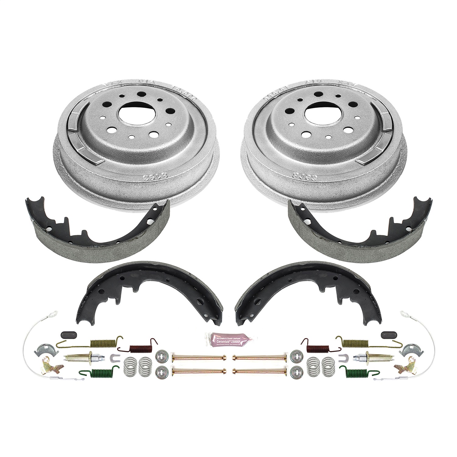 Power Stop - KOE15270DK - Rear - Drum Brake Shoe and Drum Kit