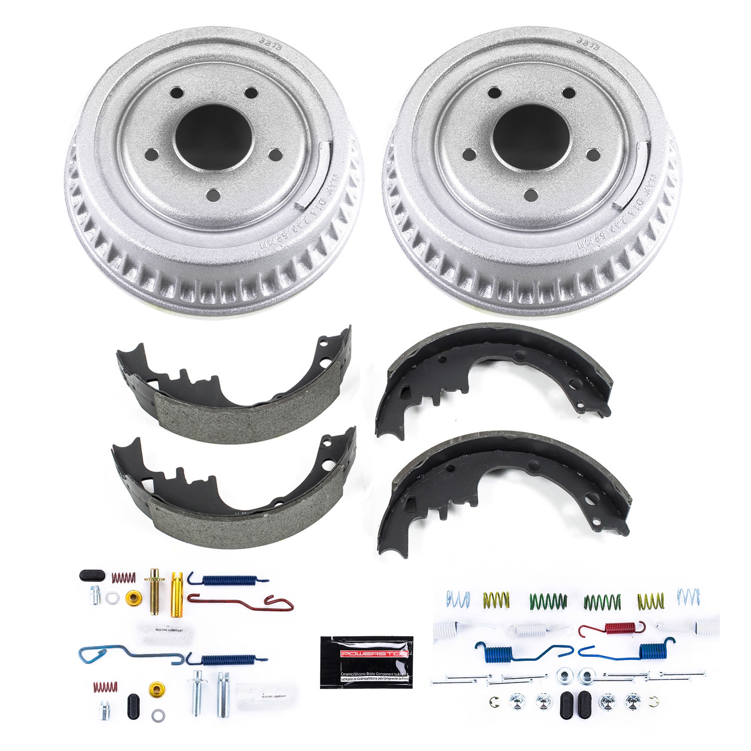 Power Stop - KOE15275DK - Rear - Drum Brake Shoe and Drum Kit