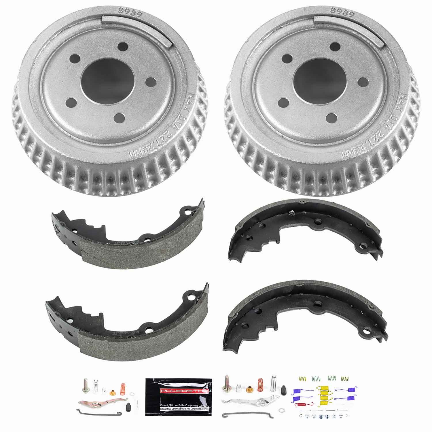 Power Stop - KOE15305DK - Rear - Drum Brake Shoe and Drum Kit