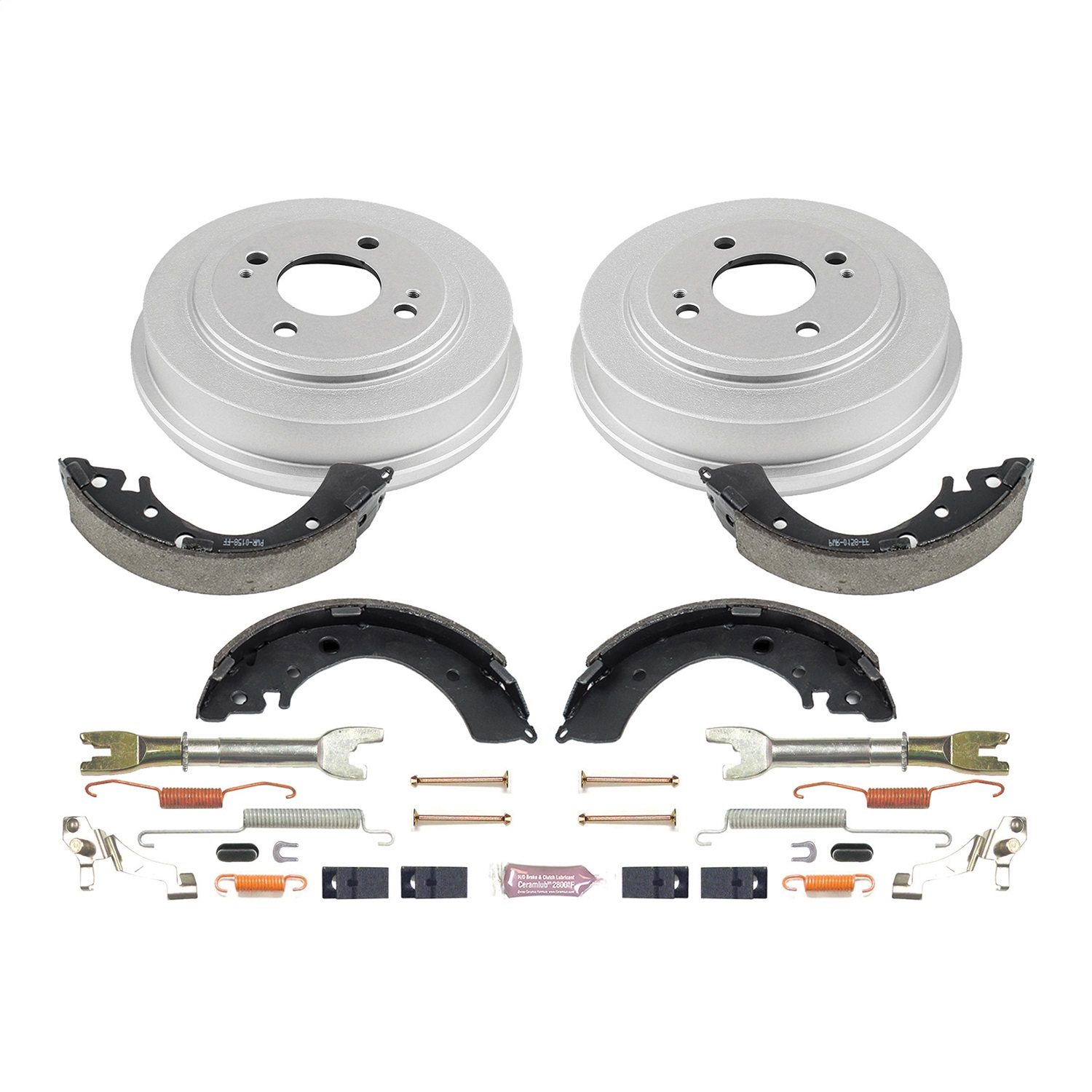 Power Stop - KOE15309DK - Rear - Drum Brake Shoe and Drum Kit
