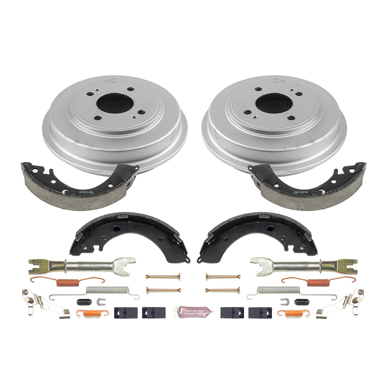 Power Stop - KOE15310DK - Rear - Drum Brake Shoe and Drum Kit