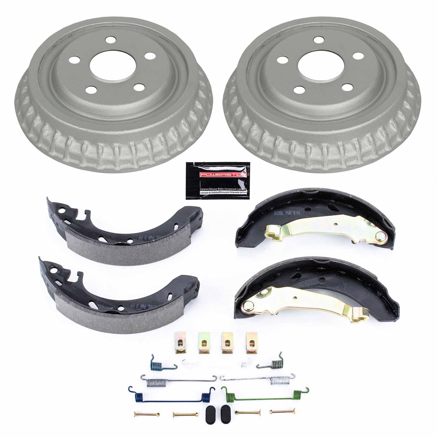 Power Stop - KOE15333DK - Rear - Drum Brake Shoe and Drum Kit