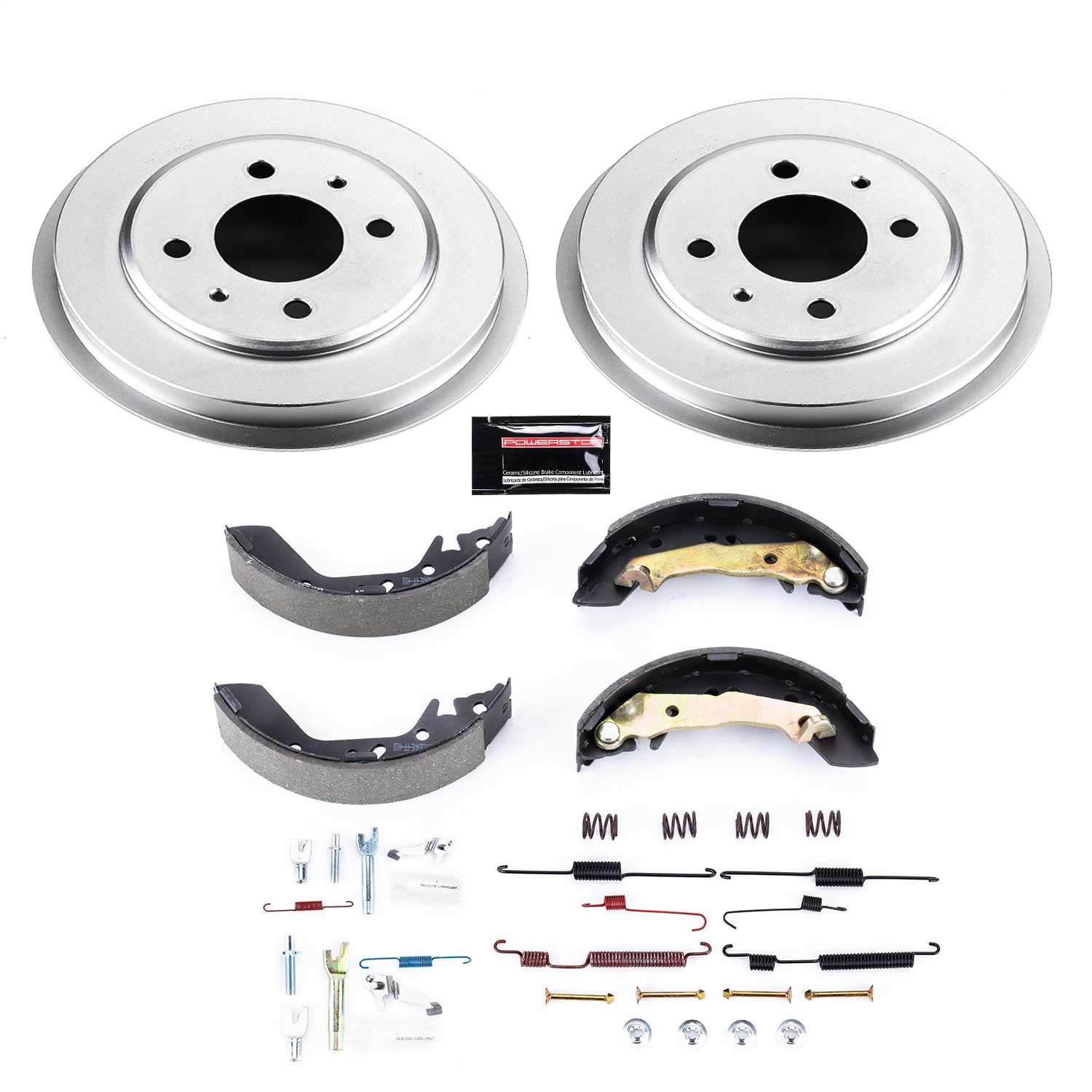 Power Stop - KOE15362DK - Rear - Drum Brake Shoe and Drum Kit