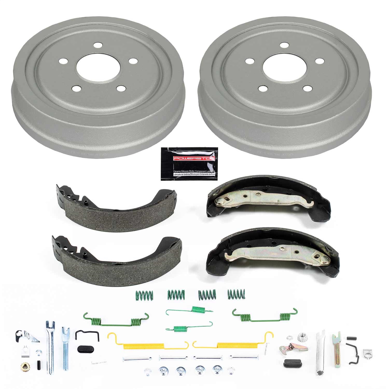 Power Stop - KOE15364DK - Rear - Drum Brake Shoe and Drum Kit