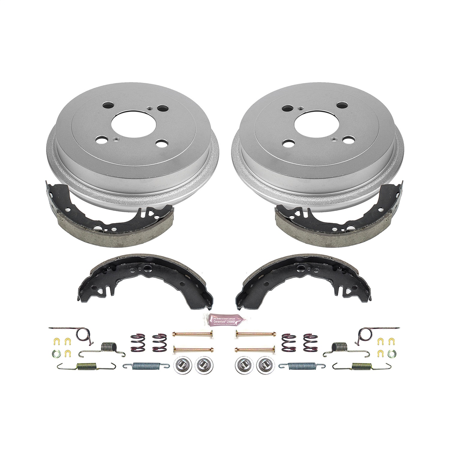 Power Stop - KOE15367DK - Rear - Drum Brake Shoe and Drum Kit