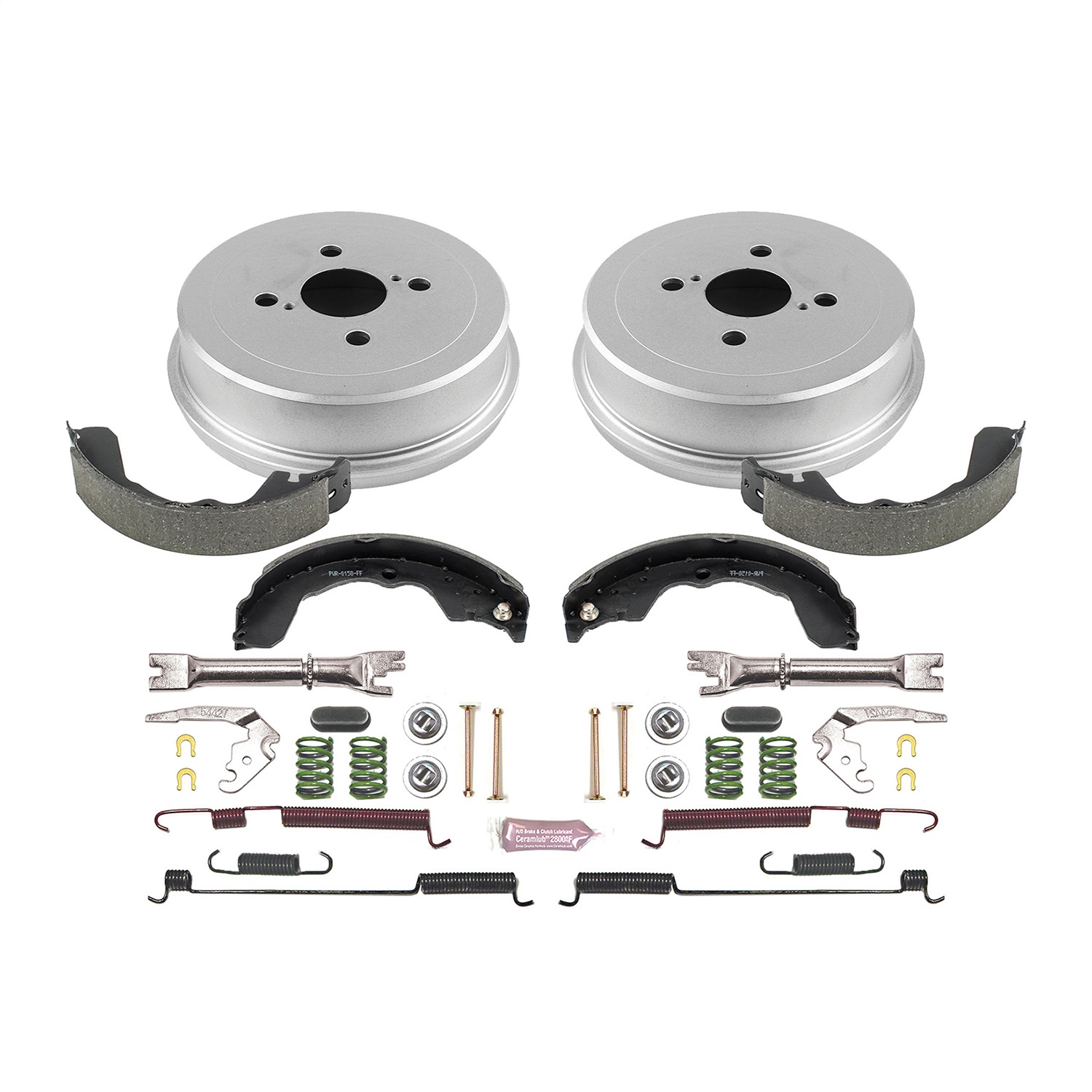 Power Stop - KOE15379DK - Rear - Drum Brake Shoe and Drum Kit