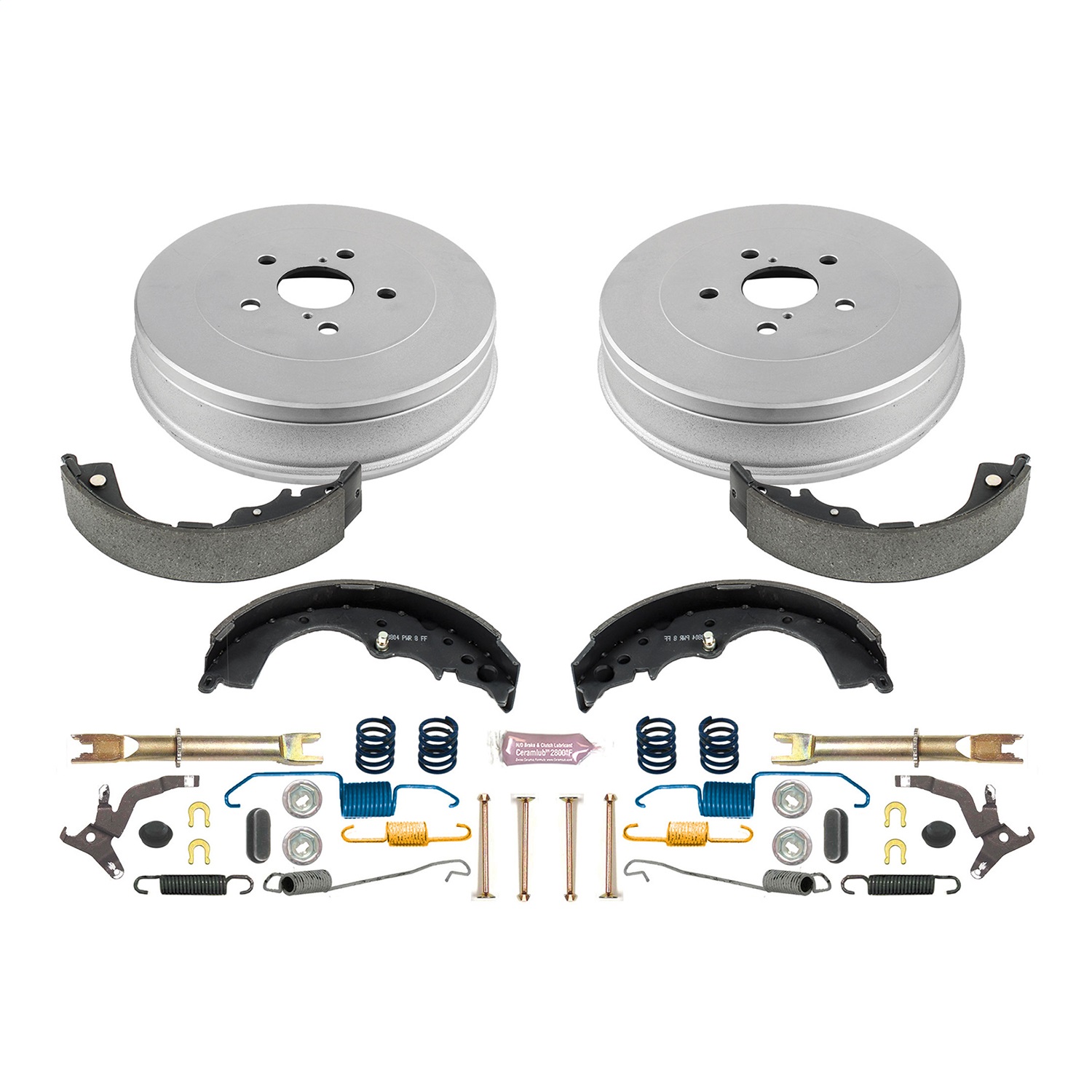 Power Stop - KOE15388DK - Rear - Drum Brake Shoe and Drum Kit