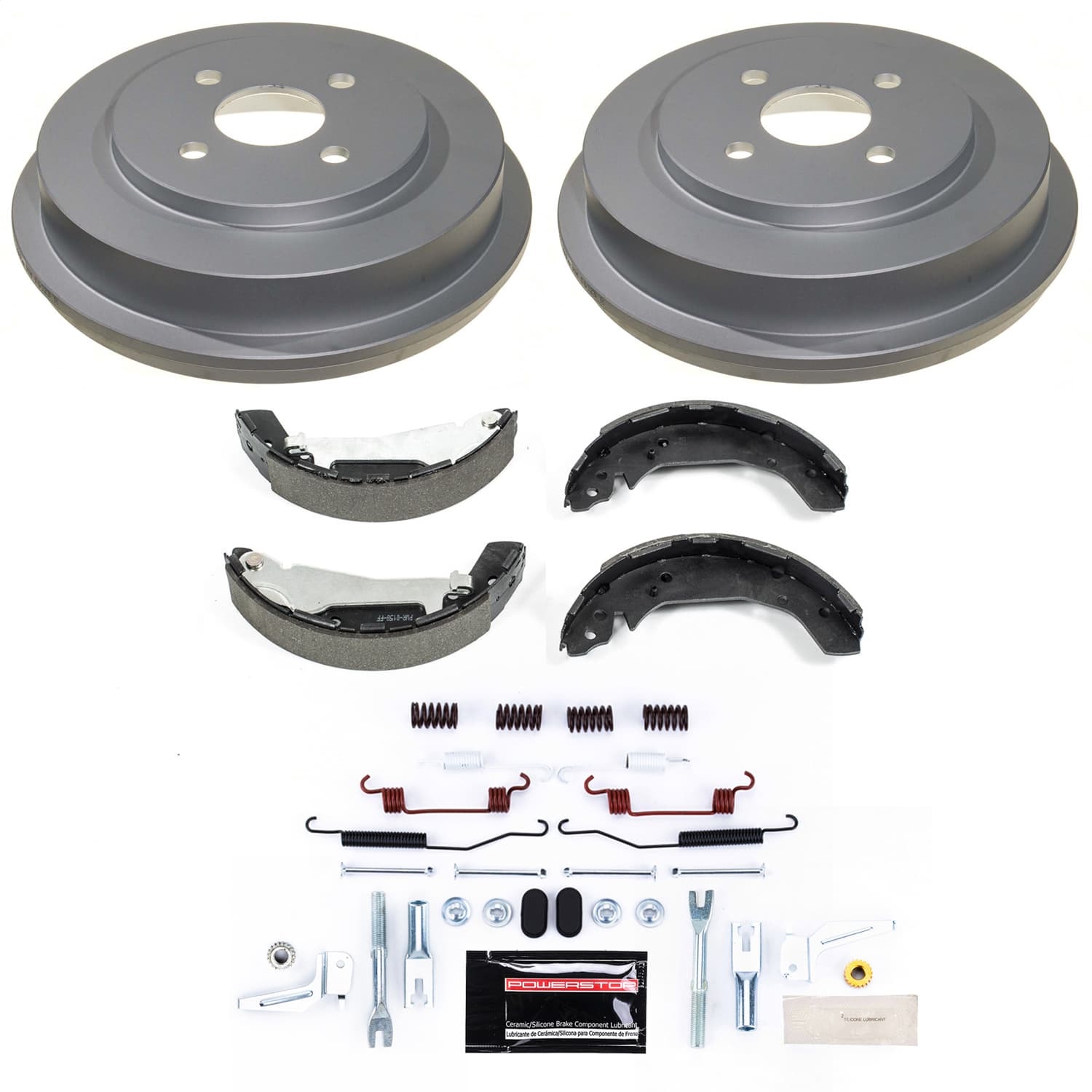 Power Stop - KOE15416DK - Rear - Drum Brake Shoe and Drum Kit