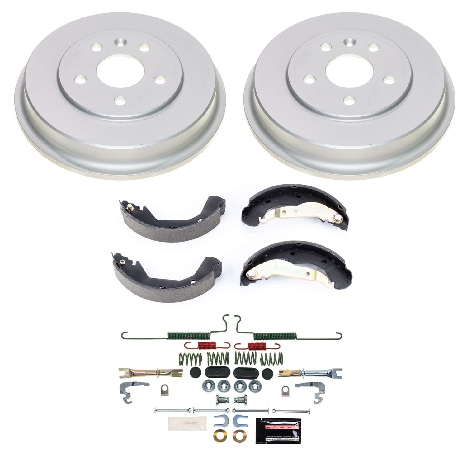 Power Stop - KOE15472DK - Rear - Drum Brake Shoe and Drum Kit