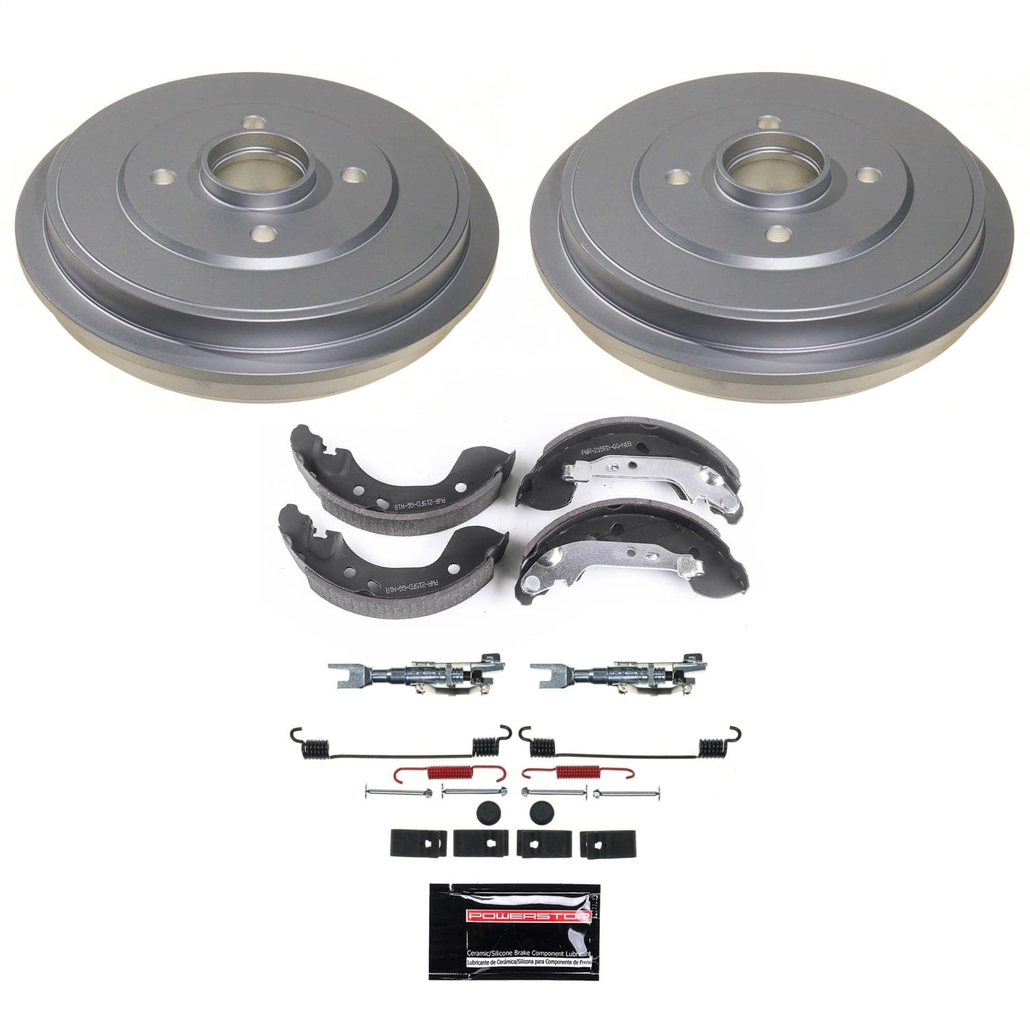 Power Stop - KOE15477DK - Rear - Drum Brake Shoe and Drum Kit