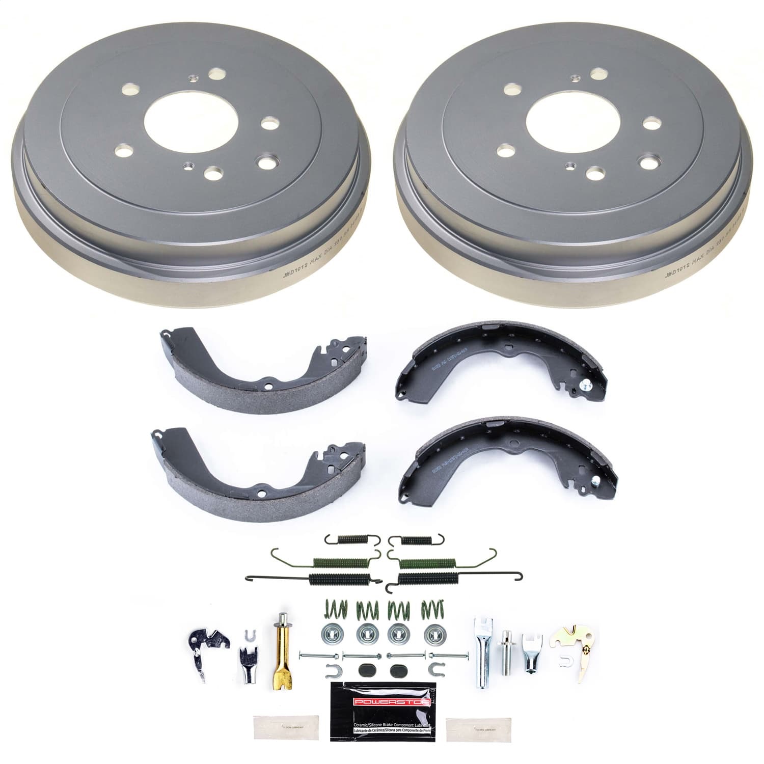 Power Stop - KOE15478DK - Rear - Drum Brake Shoe and Drum Kit