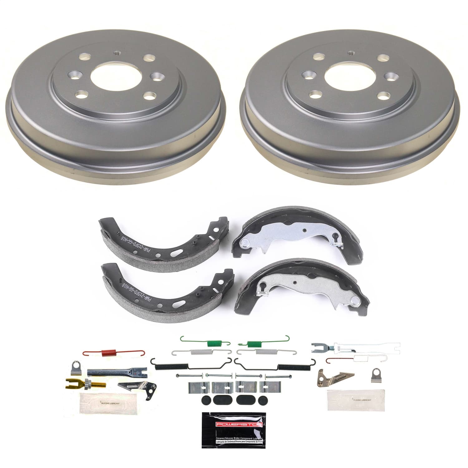 Power Stop - KOE15480DK - Rear - Drum Brake Shoe and Drum Kit