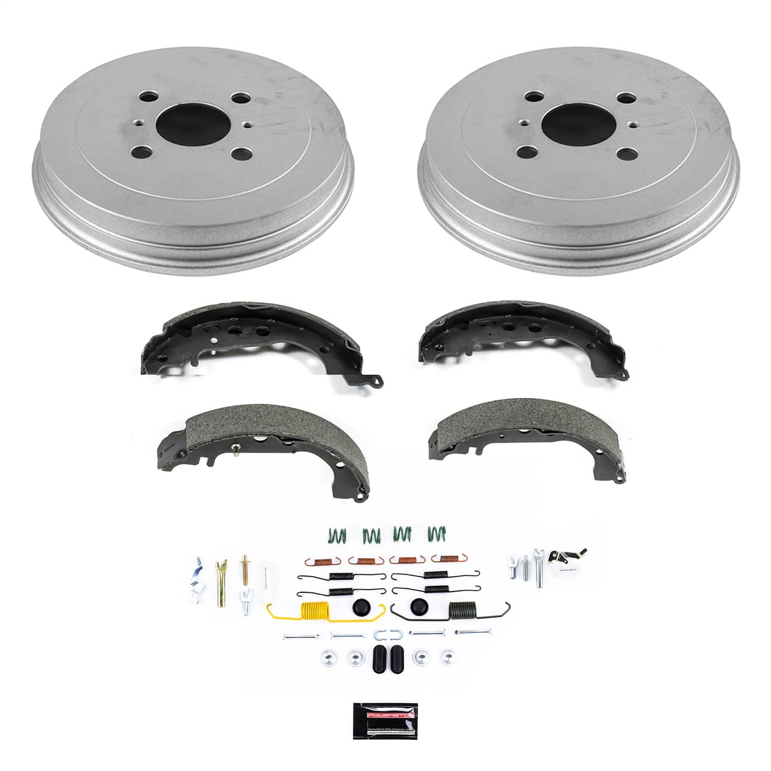 Power Stop - KOE15539DK - Rear - Drum Brake Shoe and Drum Kit