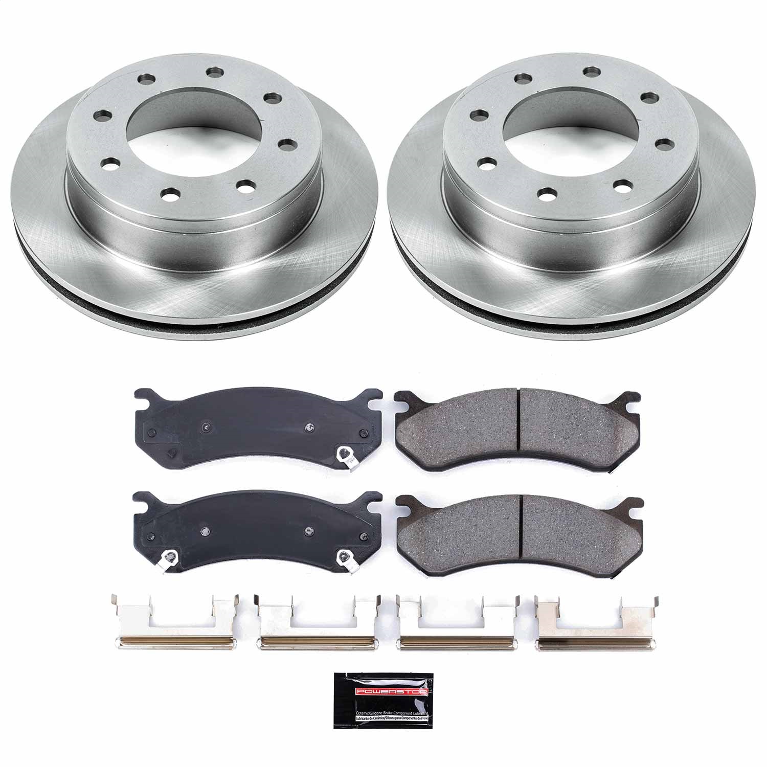 Power Stop - KOE2036 - Rear - Disc Brake Pad and Rotor Kit