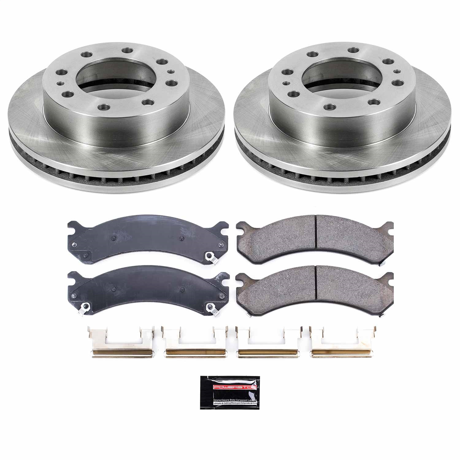 Power Stop - KOE2071 - Front - Disc Brake Pad and Rotor Kit