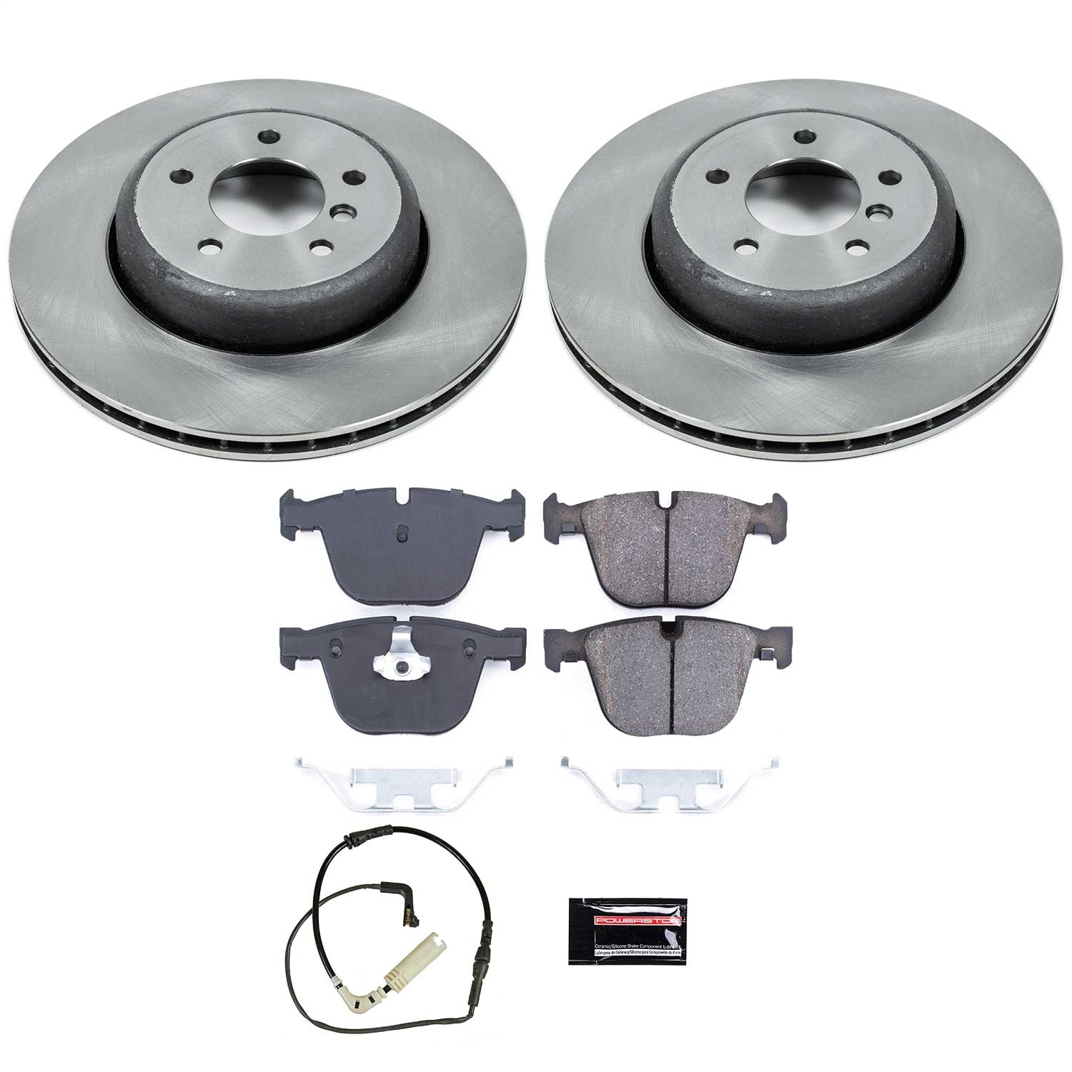 Power Stop - KOE2940 - Rear - Disc Brake Pad and Rotor Kit